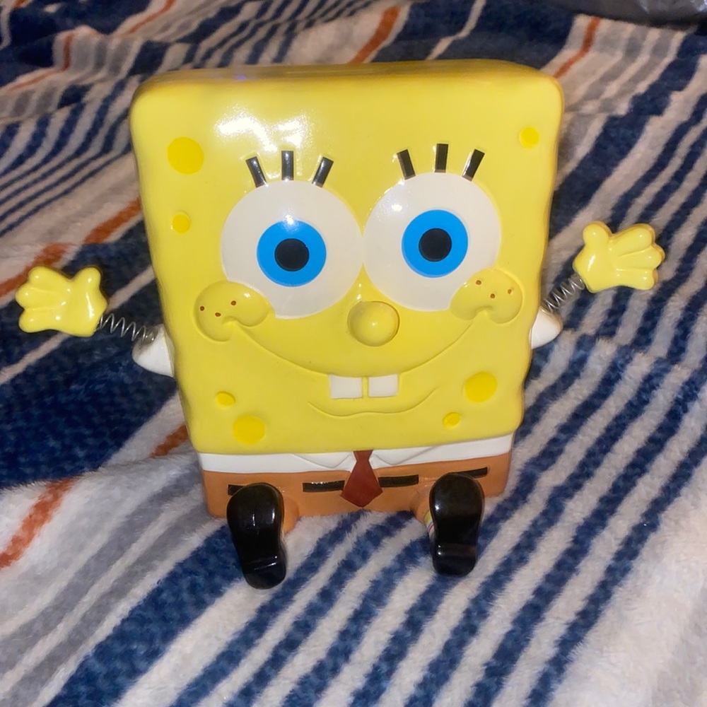 SpongeBob piggy bank ceramic